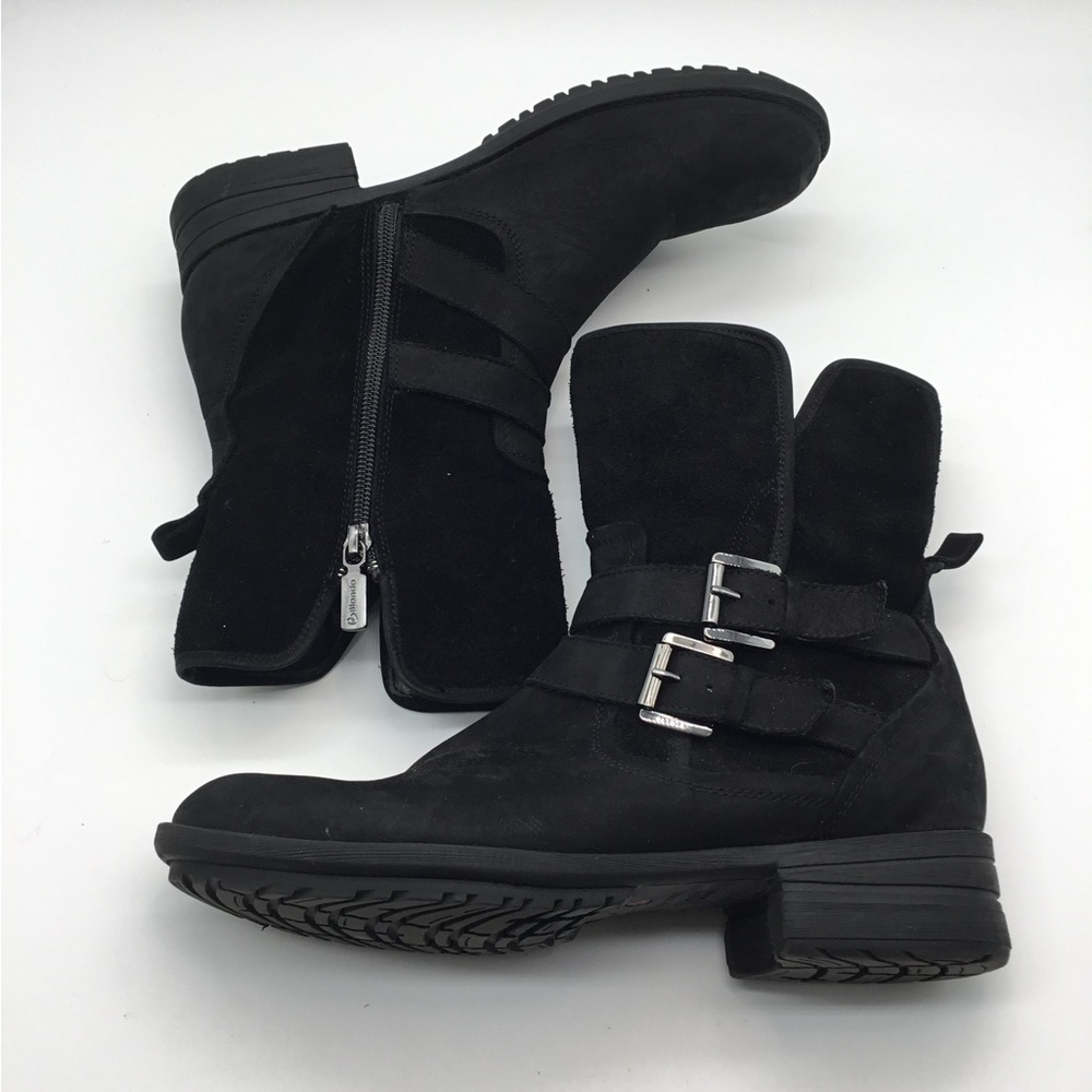 Blondo Tula‎ Leather Waterproof Buckle Detail Boot